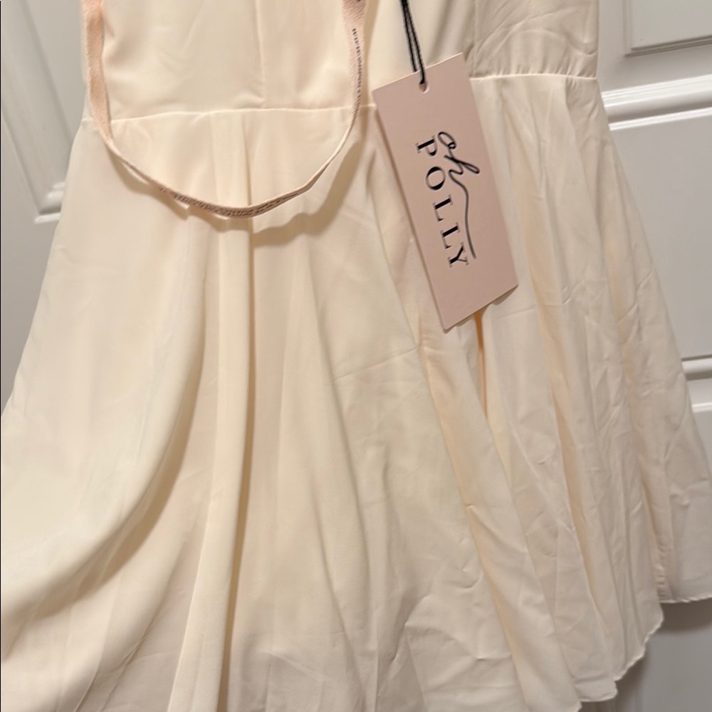 Princess Polly Cream Mini Dress - Picture 10 of 12